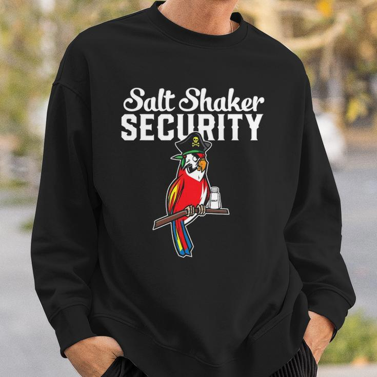Pirate Parrot I Salt Shaker Security Sweatshirt Gifts for Him
