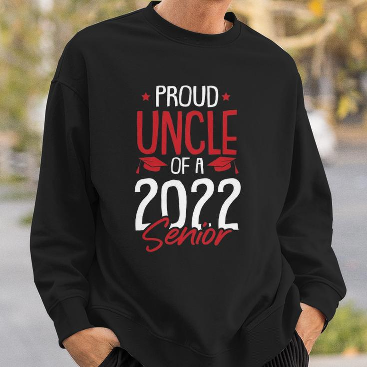 Proud Uncle Of A 2022 Senior Graduation College High-School Sweatshirt Gifts for Him