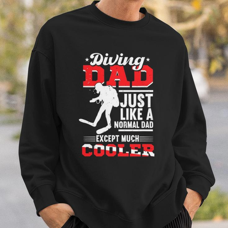 Scuba Diving Dad Fathers Day Gift Diver Scuba Diving Sweatshirt Gifts for Him