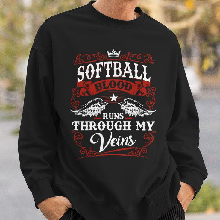 Softball Name Shirt Softball Family Name Sweatshirt Gifts for Him