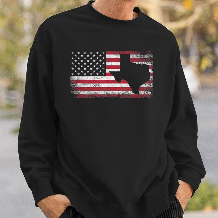 Texas 4Th Of July American Flag Usa Patriotic Men Women Sweatshirt Gifts for Him