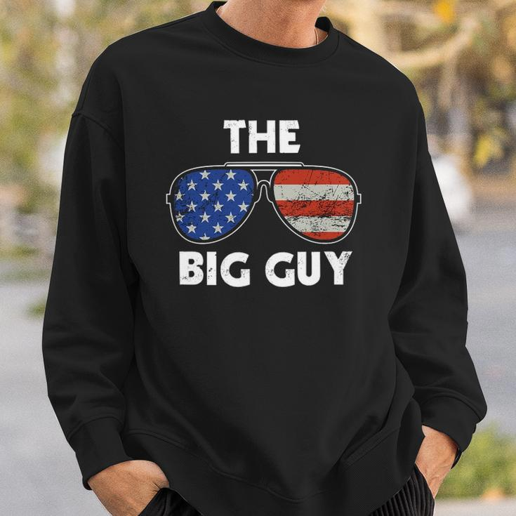 The Big Guy Joe Biden Sunglasses Red White And Blue Big Boss Sweatshirt Gifts for Him