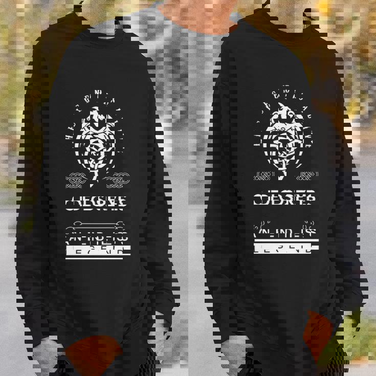 The Legend Is Alive Custom Name An Endless Legend Sweatshirt Gifts for Him