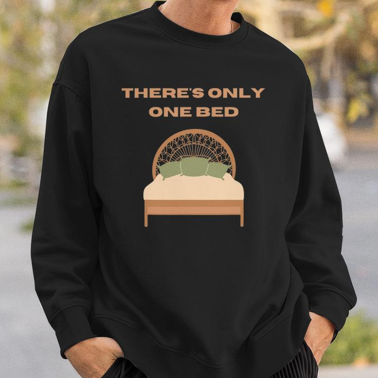 Theres Only One Bed Fanfiction Writer Trope Gift Sweatshirt Gifts for Him