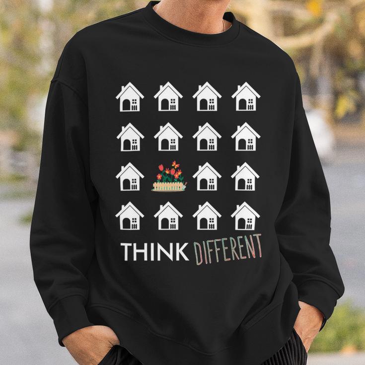 Think Different Build Gardens Not 558 Shirt Sweatshirt Gifts for Him