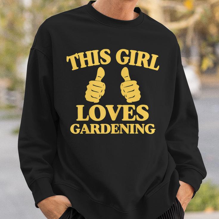 This Girl Loves Gardening Two Thumbs 554 Shirt Sweatshirt Gifts for Him