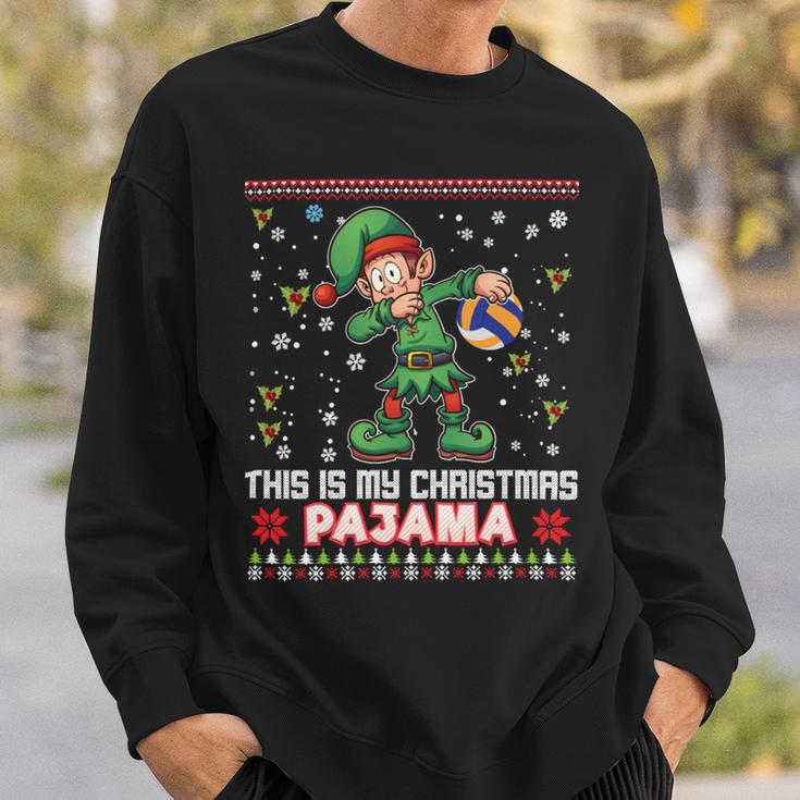 This Is My Christmas Pajama Volleyball 874 Shirt Sweatshirt Gifts for Him