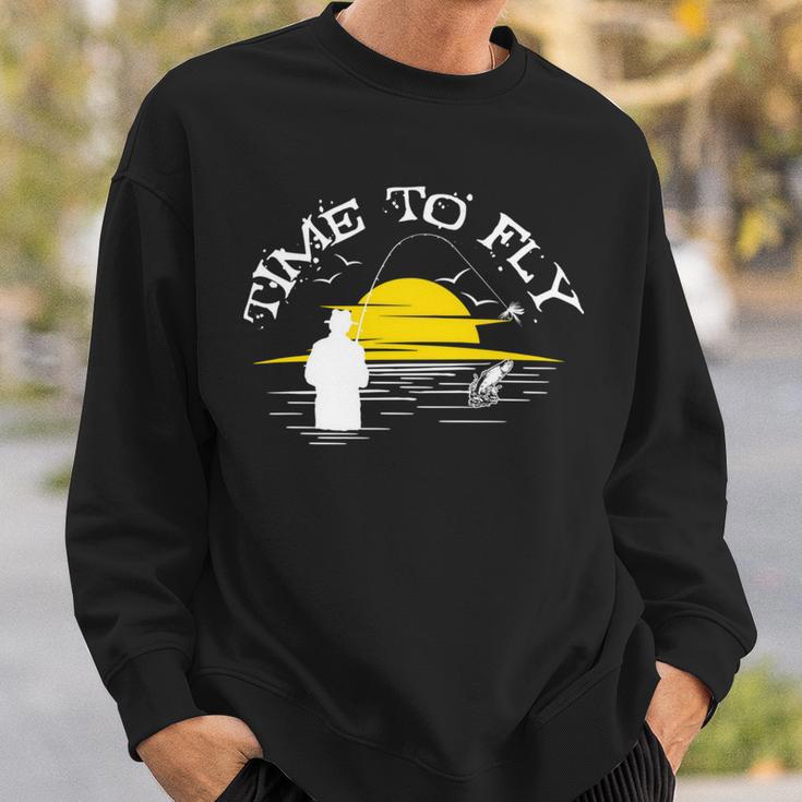 Time To Fly Fish 49 Trending Shirt Sweatshirt Gifts for Him