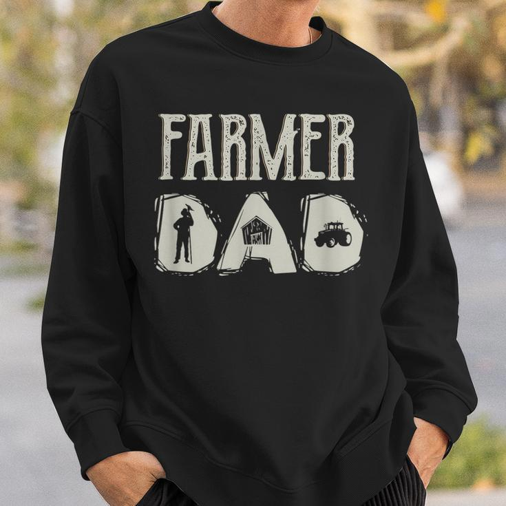 Tractor Dad Farming Father Farm Lover Farmer Daddy V2 Sweatshirt Gifts for Him