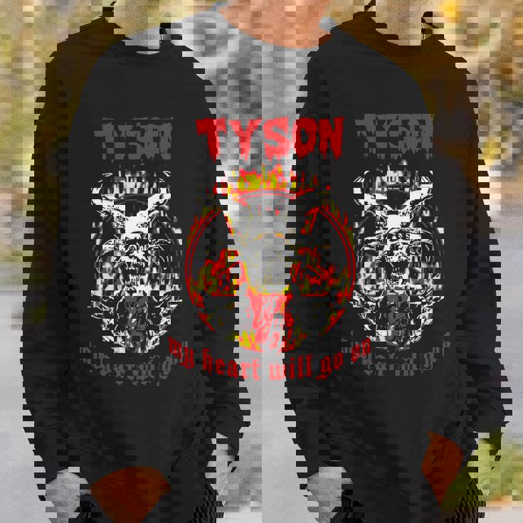 Tyson Name Gift Tyson Name Halloween Gift Sweatshirt Gifts for Him