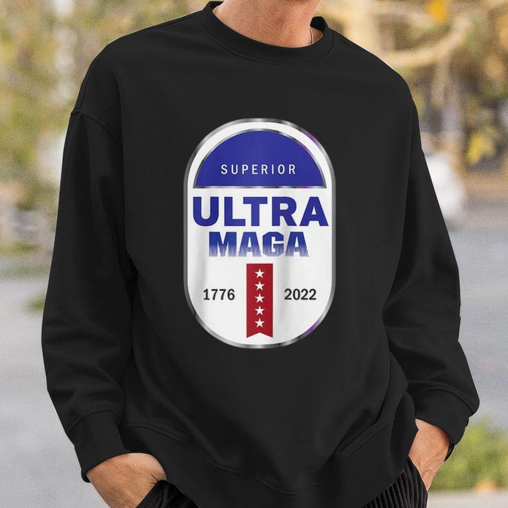 Ultra Maga 4Th Of July Raglan Baseball Tee Sweatshirt Gifts for Him
