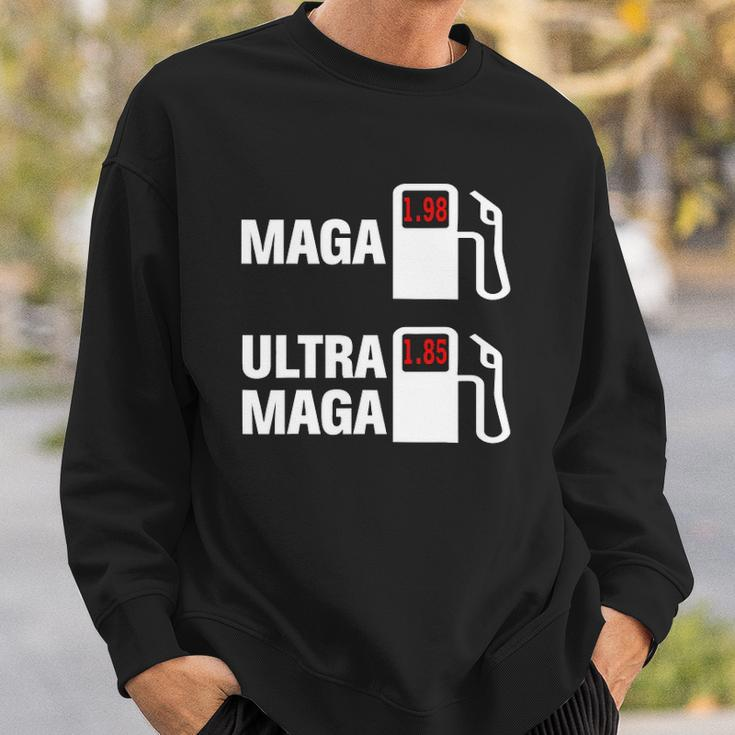 Ultra Maga Maga King Anti Biden Gas Prices Republicans Sweatshirt Gifts for Him