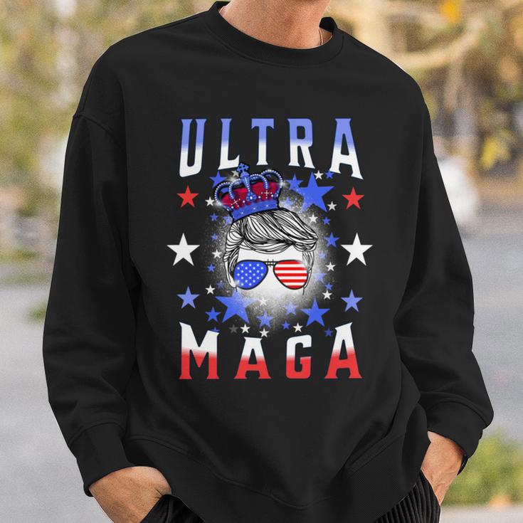 Ultra Maga The Return Of The Great Maga King V2 Sweatshirt Gifts for Him