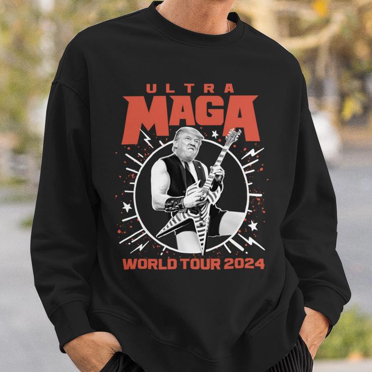 Ultra Maga Trump 2024 Tshirt Heavy Metal World Tour Sweatshirt Gifts for Him