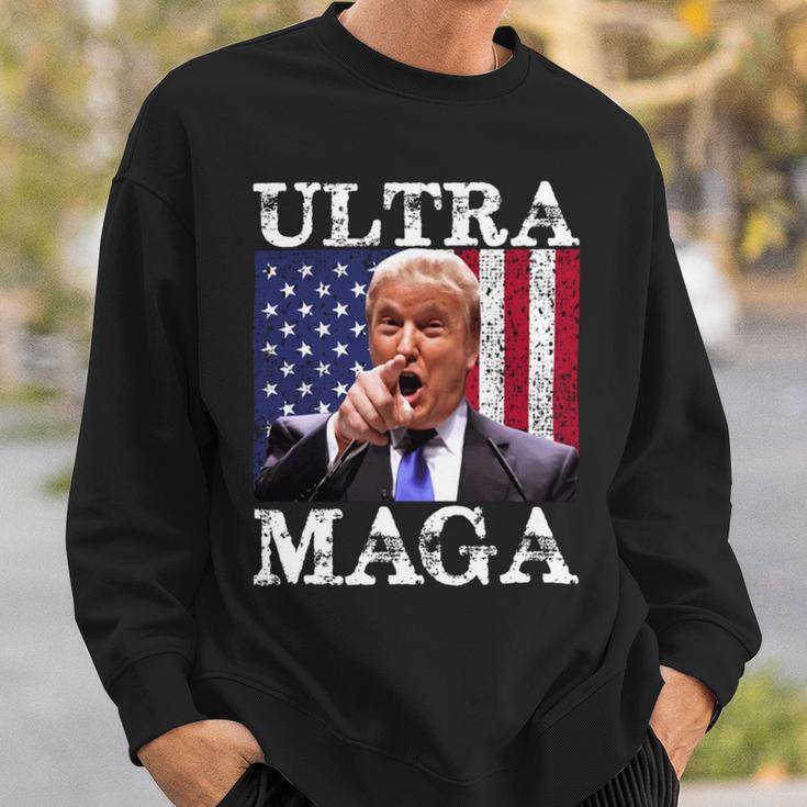 Ultra Maga Ultra Maga Funny Ultra Maga 2024 Ultra Maga And Proud Of Itultra Maga Proud Sweatshirt Gifts for Him