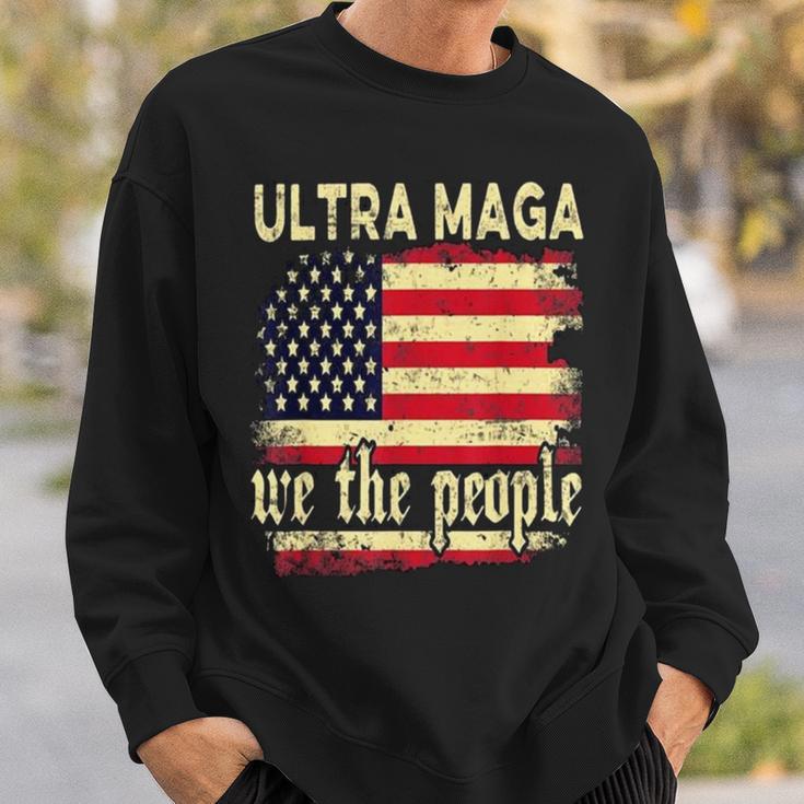 Ultra Maga We The People Vintage Sweatshirt Gifts for Him