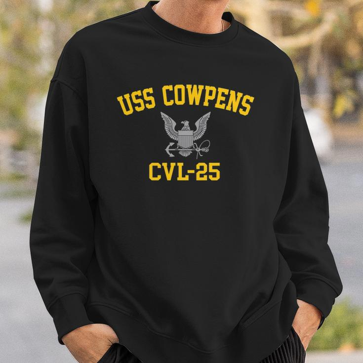Uss Cowpens Cvl-25 Armed Forces Sweatshirt Gifts for Him