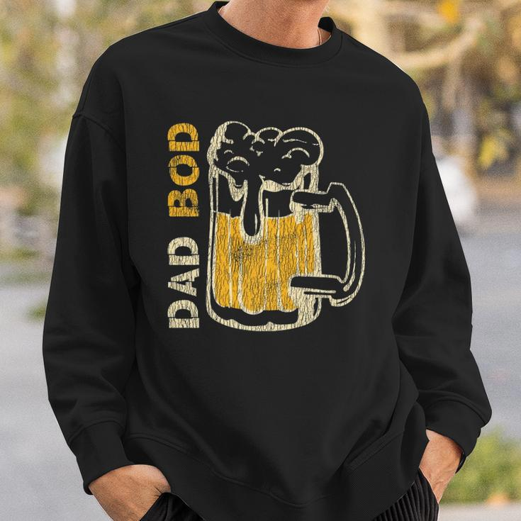 Vintage Its Not A Dad Bod Its Father Dad Figure Drinking Sweatshirt Gifts for Him
