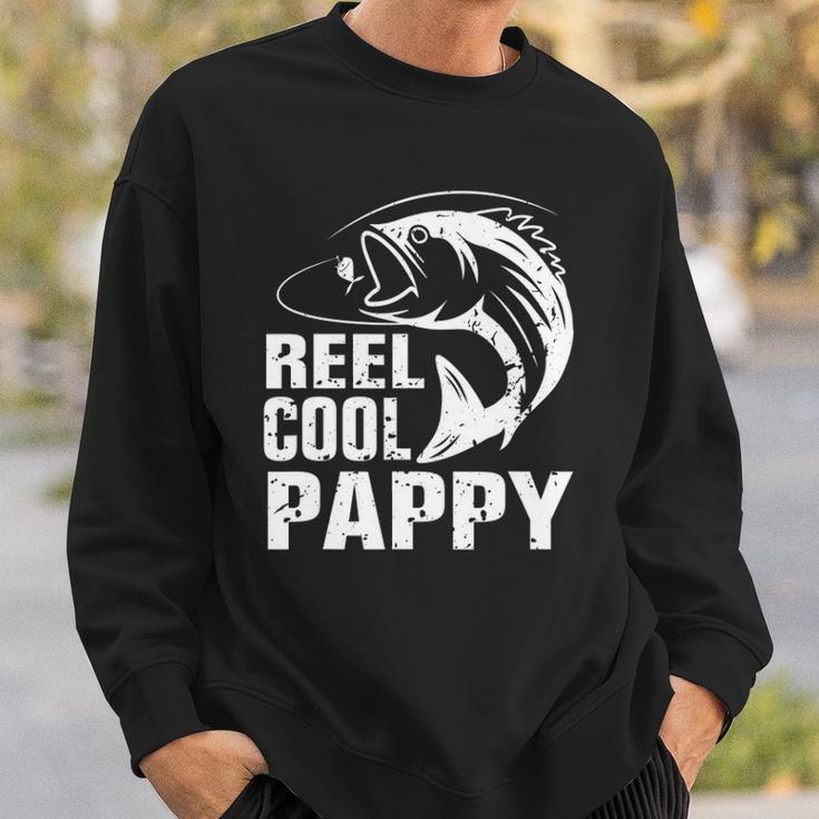 Vintage Reel Cool Pappy Fishing Fathers Day Gift Sweatshirt Gifts for Him