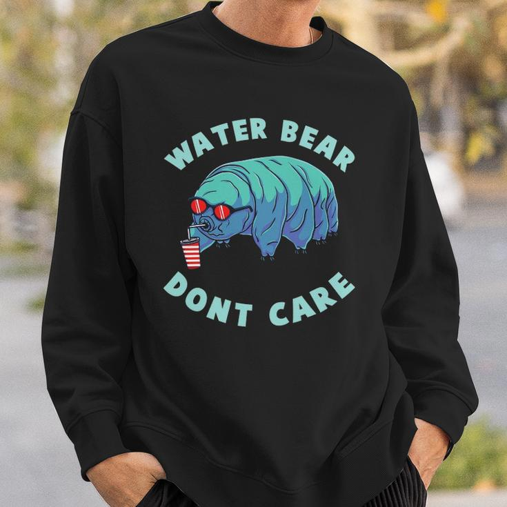 Water Bear Dont Care Microbiology Sweatshirt Gifts for Him