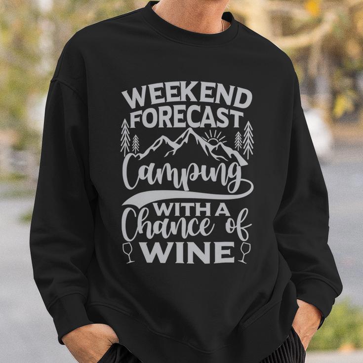 Weekend Forecast Mountain Camper 11 Shirt Sweatshirt Gifts for Him