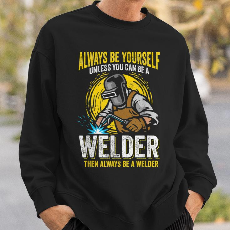 Welder Clothes For Men Funny Welding V2 Sweatshirt Gifts for Him