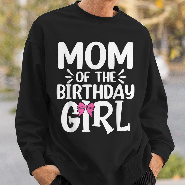 Womens Mom Of The Birthday Girl Funny Mama Mothers Day Sweatshirt Gifts for Him