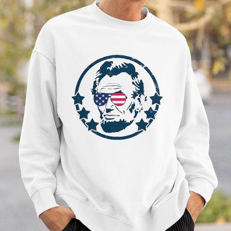 Abraham Lincoln 4Th Of July Usa Tee Gift Sweatshirt Gifts for Him