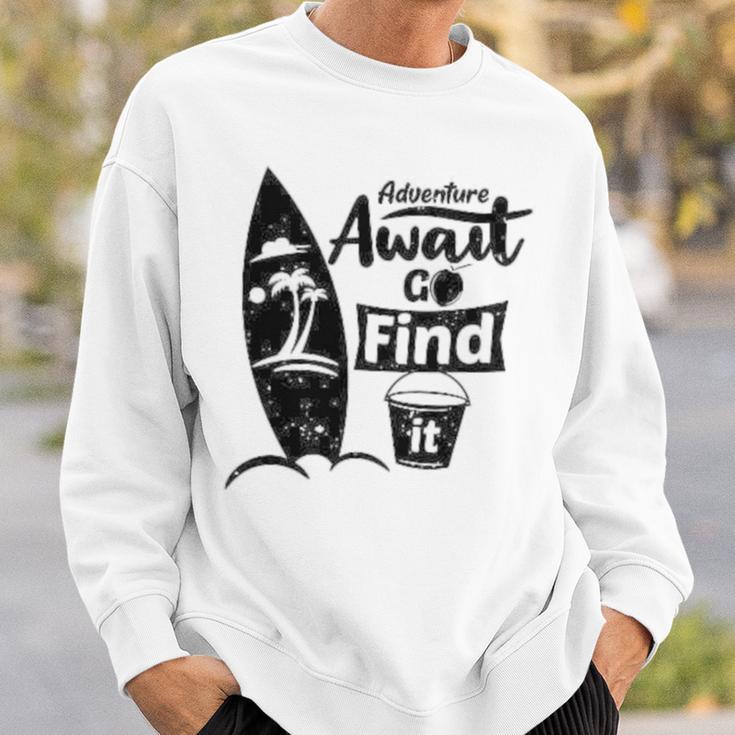 Adventure Await Go Find Itsummer Shirt Travel Tee Adventure Shirts Action Shirt Funny Tees Graphic Tees Sweatshirt Gifts for Him