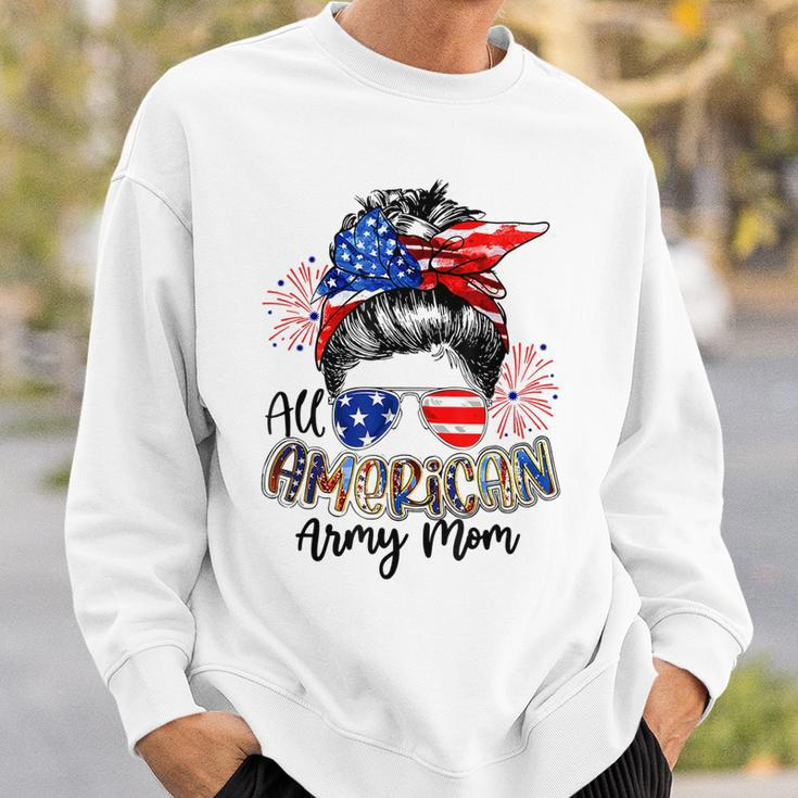 All American Army Mom 4Th Of July V2 Sweatshirt Gifts for Him