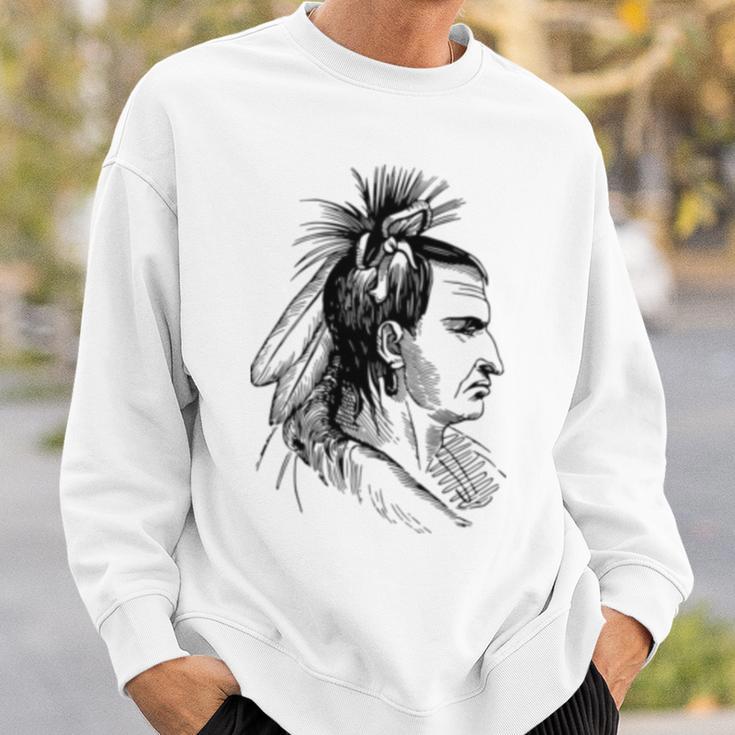 American Native Indian Graphics Sweatshirt Gifts for Him