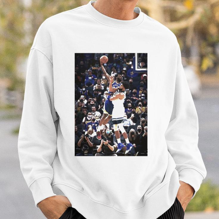 Andrew Wiggins Posterized Karl-Anthony Towns Basketball Lovers Gift Sweatshirt Gifts for Him