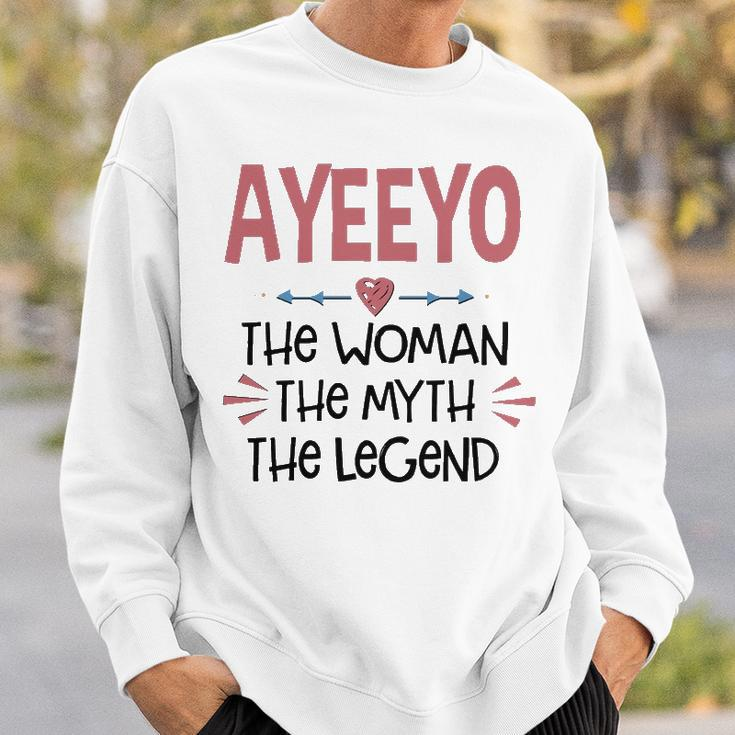 Ayeeyo Grandma Gift Ayeeyo The Woman The Myth The Legend Sweatshirt Gifts for Him