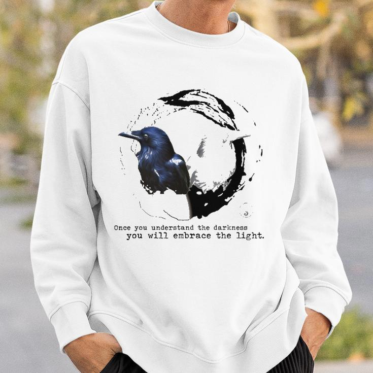 Balance Once You Understand The Darkness You Will Embrace The Light Sweatshirt Gifts for Him