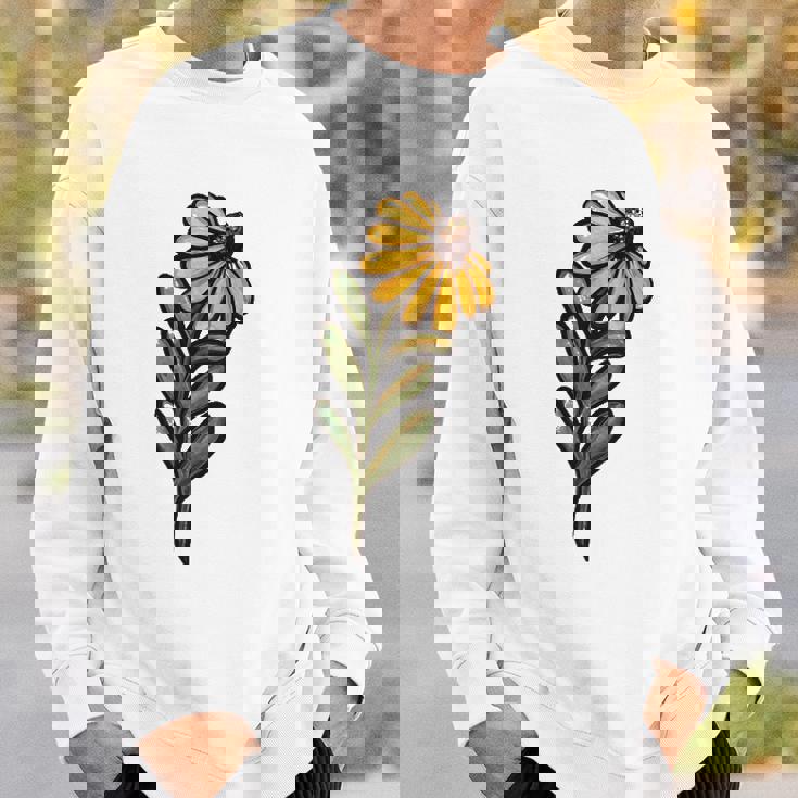 Black Eyed Susan Flower Daisy Spring Art Flower Sweatshirt Gifts for Him