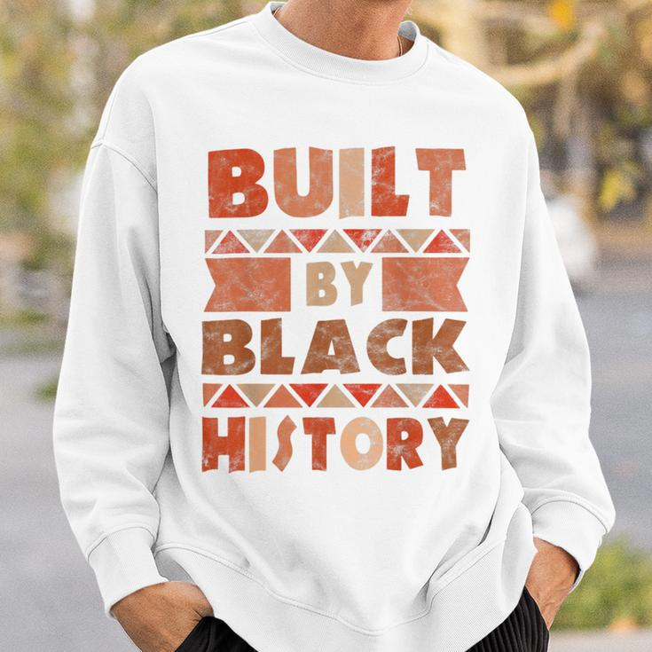Built By Black History African American Pride Sweatshirt Gifts for Him