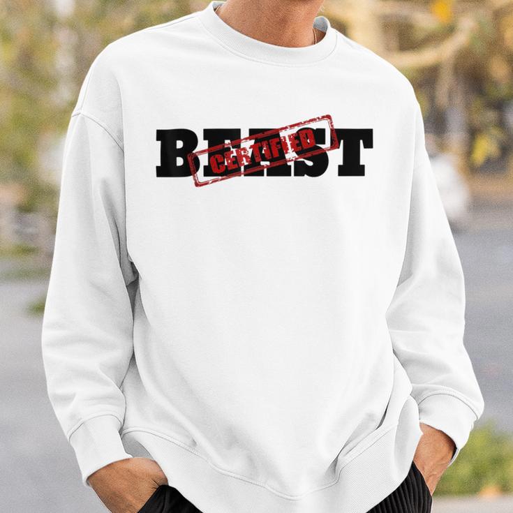 Certified Beast Athletic Workout Fitness 486 Trending Shirt Sweatshirt Gifts for Him