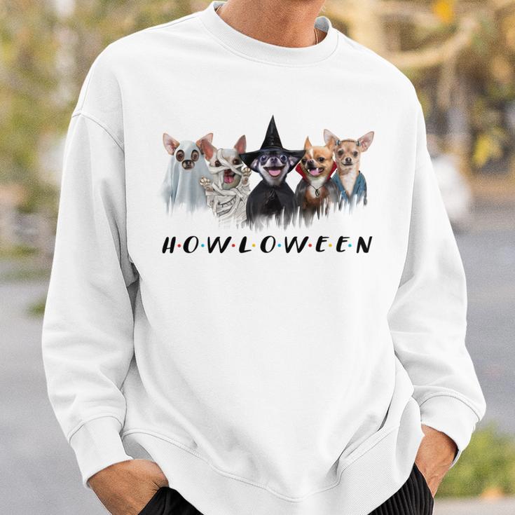 ChihuahuaShirt Chihuahua Custom Halloween Themed Funny Dog Sweatshirt Gifts for Him