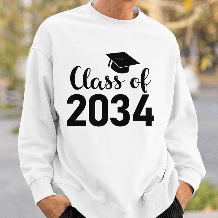 Class Of 2034 Grow With Me - Handprints Go On The Back Sweatshirt Gifts for Him