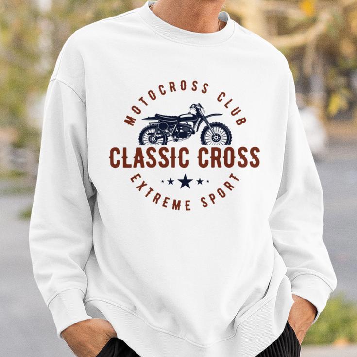 Classic Motor Cross Club Sweatshirt Gifts for Him