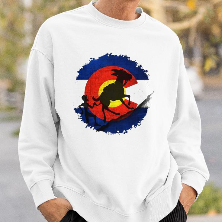 Colorado Pack Burro Racing - Western Pack Burro Association Sweatshirt Gifts for Him