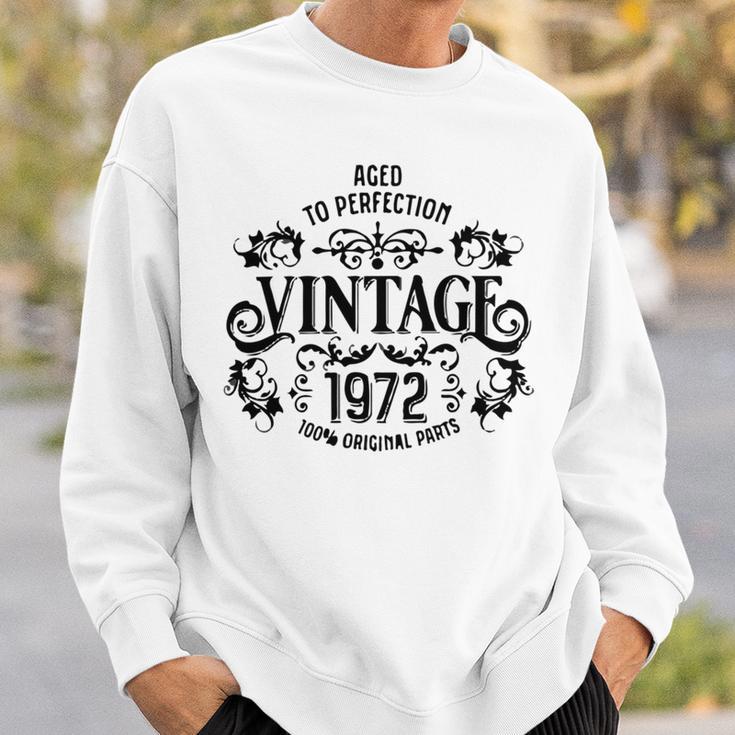 Copy Of 50Th Birthday Born 1972 Vintage Sweatshirt Gifts for Him