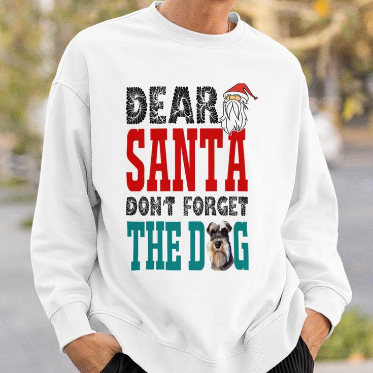 Dear Santa Dont Forget The Dog Sweatshirt Gifts for Him