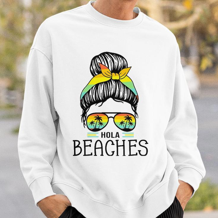 Hola Beaches Funny Beach Vacation Summer For Women Men Sweatshirt Gifts for Him