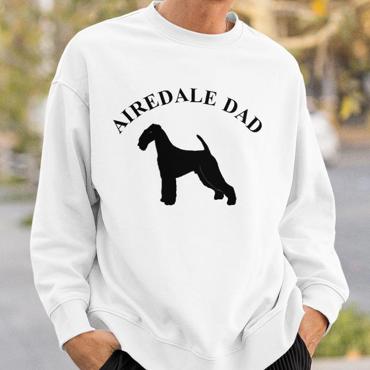 Mens Airedale Dad Airedale Terrier Owner Gift Sweatshirt Gifts for Him