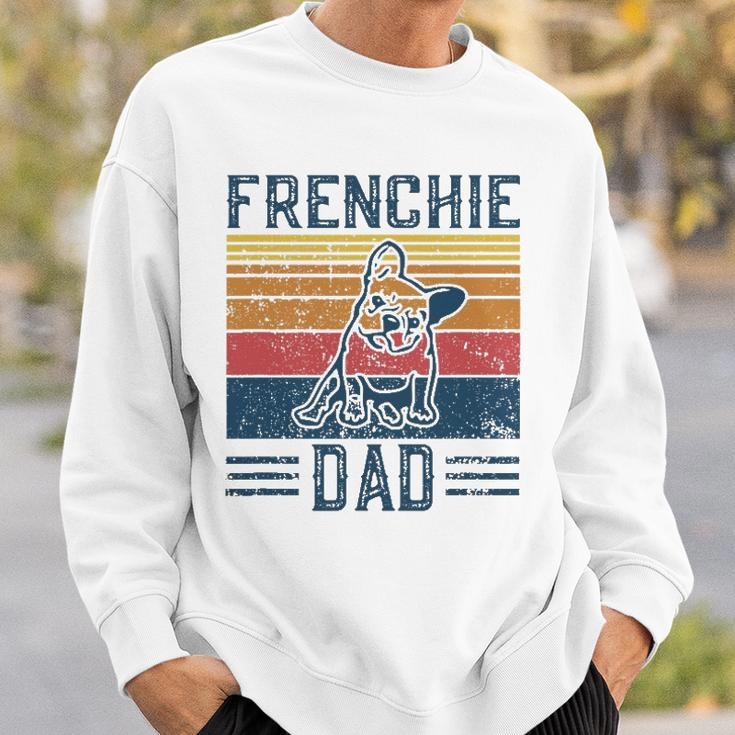 Mens Funny Vintage Frenchie Dad For Men - French Bulldog Sweatshirt Gifts for Him