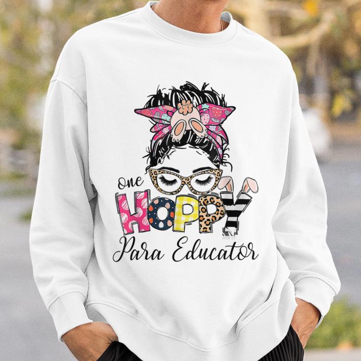 One Hoppy Mama Shirt Gift For Easter Spring Women Easter Women Gifts For Mom Mom One Happy Mama Easte V2 Sweatshirt Gifts for Him