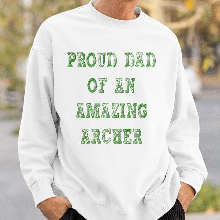 Proud Dad Of An Amazing Archer School Pride Sweatshirt Gifts for Him