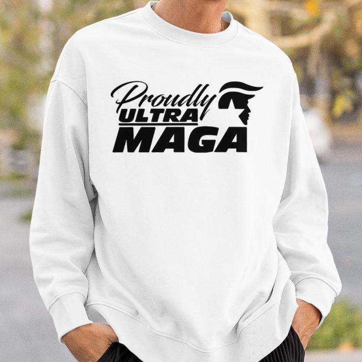 Proudly Ultra Maga Decallets Go Brandontrump Was Rightmandate Freedom Sticker Sweatshirt Gifts for Him