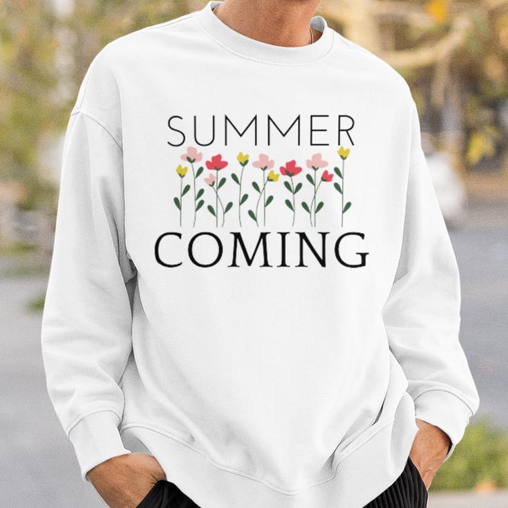 Summer Coming Sweatshirt Gifts for Him